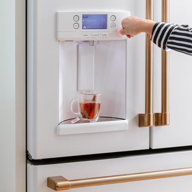 Keurig refrigerator warm water dispenser for tea